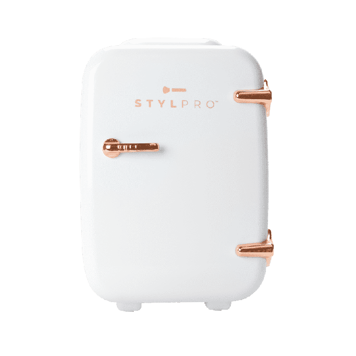 STYLPRO Beauty Fridge Cosmetics Refrigerator, White