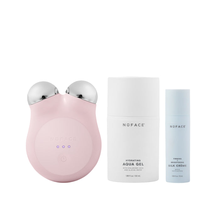 NuFACE MINI+ Microcurrent Device Starter Kit - Sandy Rose