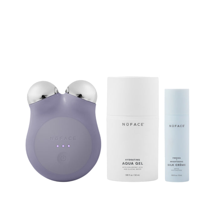 NuFACE MINI+ Microcurrent Device Starter Kit - Violet Dusk